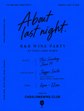 ABOUT LAST NIGHT: R&B WINE PARTY @ MOXY HOTEL